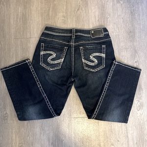 Silver Jeans Suki High Rise Capri